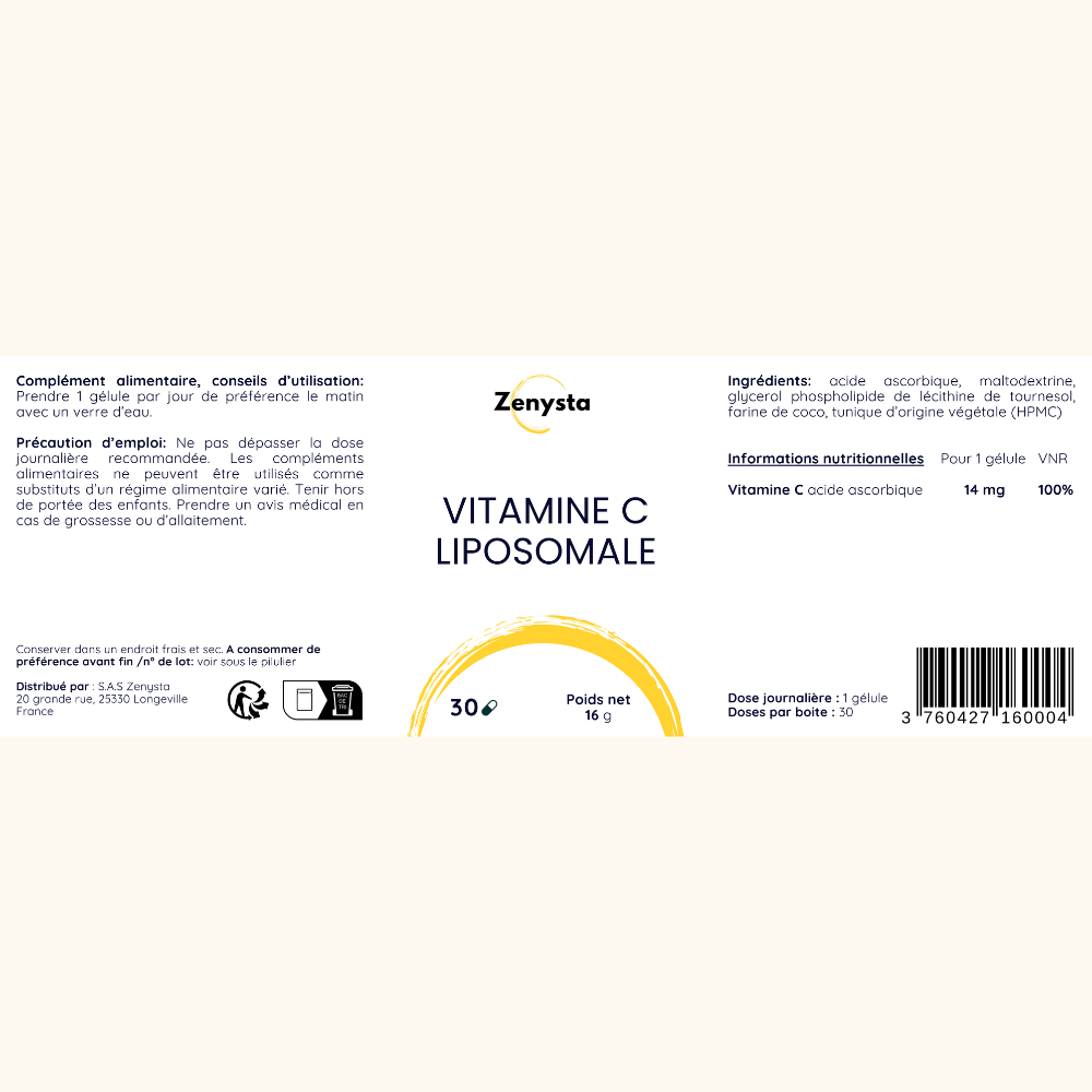 Vitamine c liposomale