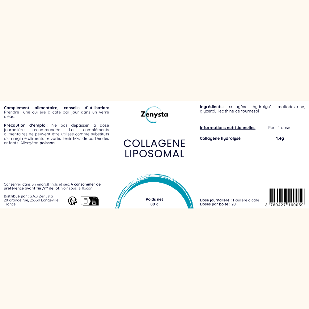 Collagene liposomal